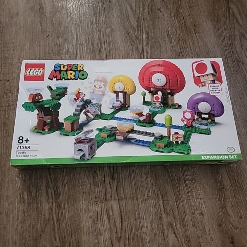 Primary image for LEGO 71368 Super Mario Toad's Treasure Hunt New Sealed Damaged Box