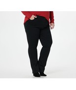 NYDJ Slim Bootcut Jeans - Black Rinse   Petite 20W - £57.27 GBP