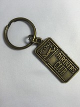 PGA Tour Partners Club Key Ring KeyChain Metal 1.5&quot; Brass Tone - £7.21 GBP