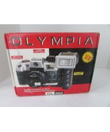 Olympia 35mm Film Camera DL2000A w/Flash &amp; Case - $559.52 MXN