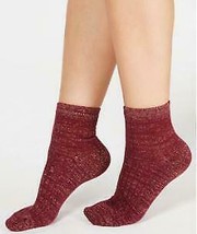 INC International Concepts 2-Pack Cozy Ribbed Shimmer Fashion Socks One ... - £6.39 GBP