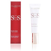 Clarins SOS Boosts Radiance preps &amp; Moisturizes  - 00 UNIVERSAL LIGHT - £19.35 GBP