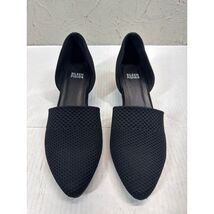 Eileen Fisher Black Mesh DOrsay Pointed Toe Flats Women&#39;s Size 8 - $39.95