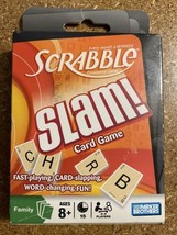 Scrabble SLAM Card Game ParkerBrothers New Ages 8+ - $3.79