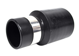 Generic Central Vacuum Metal Anneau Hose Cuff Black - $176.37 MXN