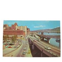 Postcard Fort Pitt Boulevard Highway Pittsburgh Pennsylvania Chrome Unposted - £5.45 GBP