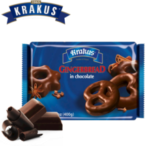 Gingerbread in Chocolate 400gr  Cookies KRAKUS Made in Poland - $11.87