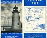 Pemaquid Maine Area Brochure &amp; Business Directory 1950&#39;s - $21.75