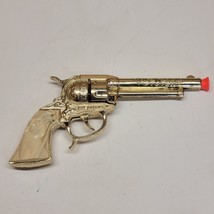 Rare Vintage Roy Rogers Forty Niner Gold Cap Gun For Parts ( Broke ) - $48.99