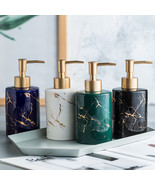 Ceramic Art Gold Thunder Soap Dispenser Lotion Perfume Liquid Pump Bath ... - £13.42 GBP