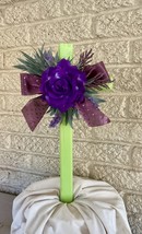 Cemetery, flowers for grave, grave decoration, cross for grave, memorial... - $22.00