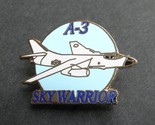 SKYWARRIOR A-3 US NAVY NAVAL AVIATION LAPEL PIN BADGE 1.25 INCHES RIGHT - £4.42 GBP