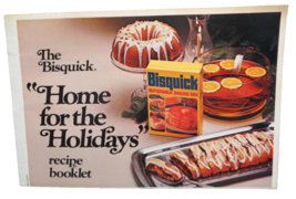 VTG 1979 Bisquick Recipe Advertising Booklet Nostalgic Display Piece Eas... - £8.55 GBP