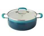 Pioneer Woman ~ TEAL OMBRE ~ Nonstick ~ 5 Quart ~ Dutch Oven Pot with Lid - $44.88
