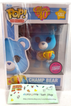 Funko Pop! Care Bears 40th: Champ Bear #1203 (CHASE) W/Protector - £22.28 GBP