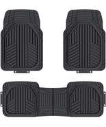 Floor Mats For Cars SUVs And Trucks All Weather Protection Black NEW - £54.21 GBP