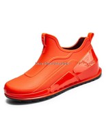 Fashion Rain Boots Men Women Waterproof Ankle Rainboots Colour Water Sho... - £39.82 GBP