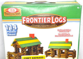 Ideal Original Frontier Logs Classic Construction Sets General Store &amp; Pony Exp - $29.99