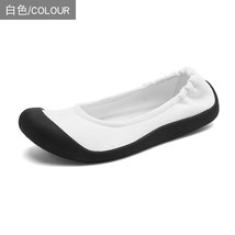 Stretch Fabric Flat Yoga Teacher Gymnastic Ballet Dance Sport Shoes for Women Fi - £20.28 GBP