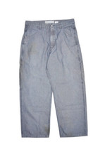 Vintage Levis Wide Leg Cargo Jeans Mens 34x28 Relaxed Fit Carpenter Hong... - $37.67