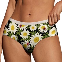 Flower Daisy Panties for Women Lace Briefs Soft Ladies Hipster Underwear - $13.99