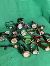 Lot of 20 Watches Untested For Parts Vintage and Modern Accessories Retro LG - £23.23 GBP