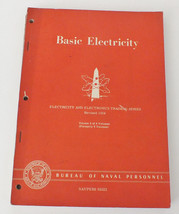 Basic Electricity Volume 2 NAVPERS 92022 Revised 1954 Training Series  - $11.30