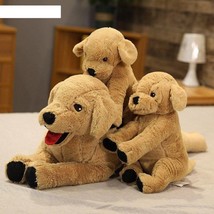 Real Life Cute Labrador Dog Plush Toys Simulation Stuffed Animal Doll Soft Carto - £15.78 GBP