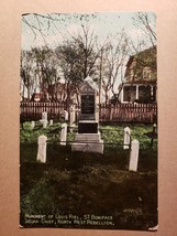 Vintage Postcard - Louis Riel Memorial St Bonafice - Vanlentine and Sons - £11.99 GBP