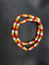 Perline di vetro autentiche multicolore, bellissimo filo di perle di vet... - $348.64 MXN