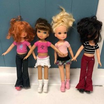 Lot of 4 Bratz and Friends Forever 10” Dolls with outfits and shoes - £40.60 GBP