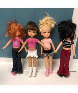 Lot of 4 Bratz and Friends Forever 10” Dolls with outfits and shoes - $69.05 CAD