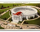 Aerial View Arlington National Cemetery Ampitheatre Virginia VA WB Postc... - £2.34 GBP