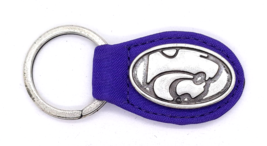 Kansas State University Wildcats Key Fob / Key Ring Licensed Product - £3.74 GBP