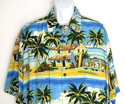 Vintage Kahala Shirt XL Ron Anderson Key West Resort Hawaiian Hawaii 100... - £43.19 GBP