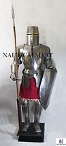 Full Size and Fully Wearable Knights Templar Suit of Armor - Halloween Costume - £642.61 GBP