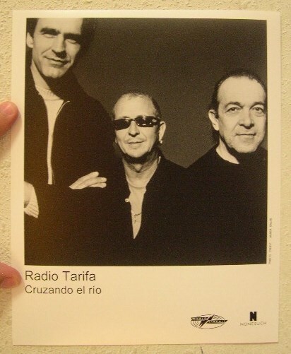 Radio Tarifa Press Kit Photo  Cruzando El Rio Mint - $26.99