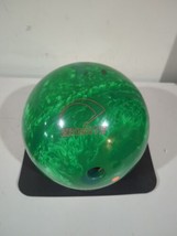 Brunswick Bowling Ball Timberwolf Mega Bite Super Tack 2 Green Ebonite 14lbs - $108.89