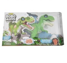 T-Rex interactive Dinosaur, Walking Robot Toy, Bites, Roars, Scar Glows  - $24.94