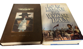 Western Books Lot Hardback Louis Lamour The Walking Drum and Best of the West - £9.26 GBP