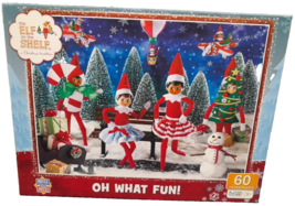 Elf on The Shelf Oh What Fun 60 Piece Puzzle Master Pieces Kida 5+ - £11.72 GBP