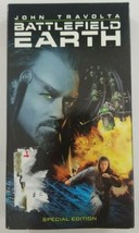 Battlefield Earth VHS 2000 Warner Brothers Starring John Travolta Movie - £4.63 GBP