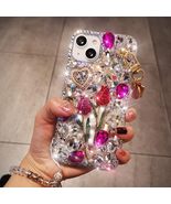 for Samsung Galaxy S21 FE (Color: White Stone-Lock) Luxury Glitter Bling... - $63.00