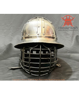 Steel helmet for Buhurt Tempered steel combat HMB SCA Buhurt Helmet Armor - £372.20 GBP+