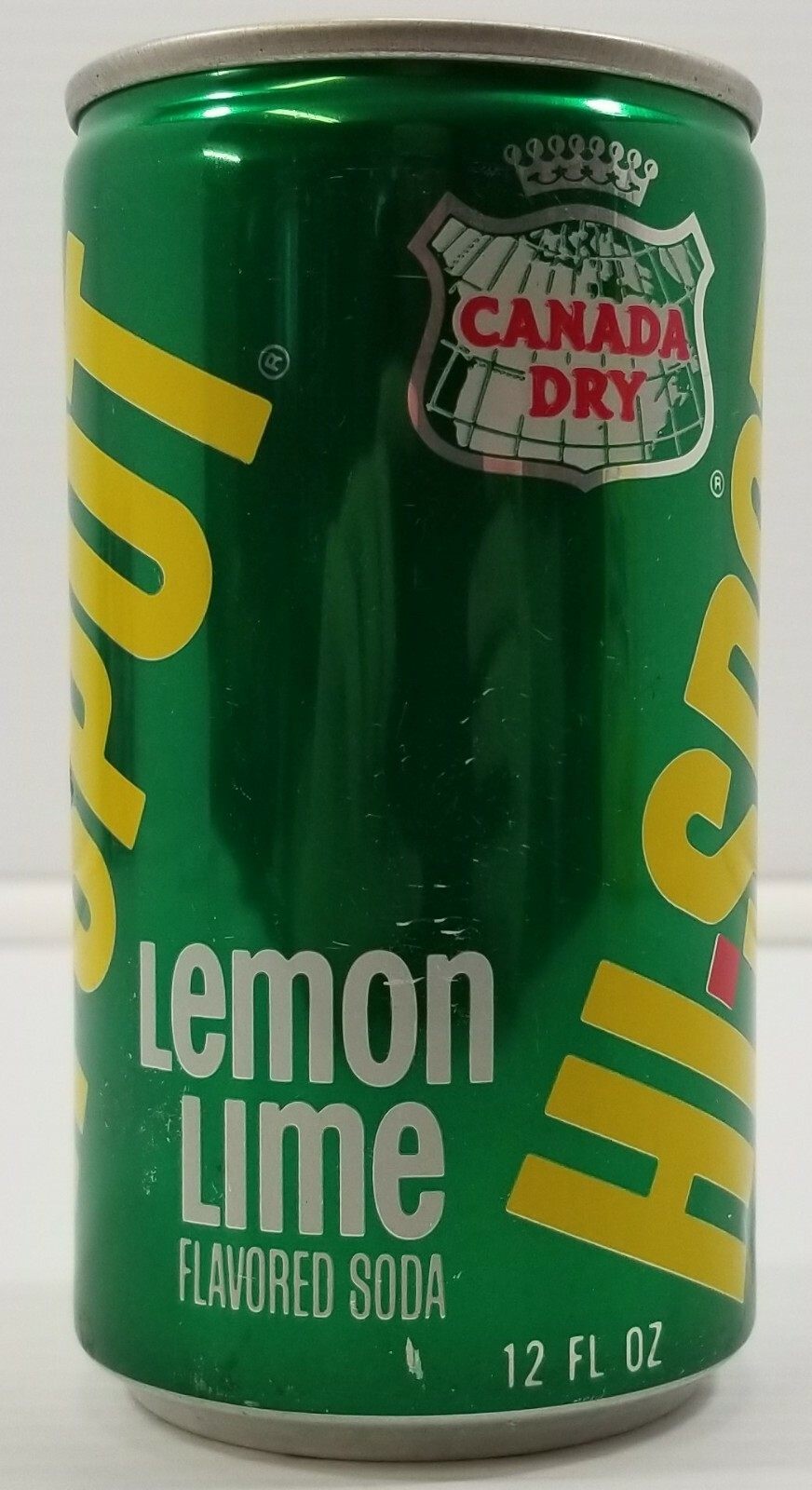 C) Vintage Canada Dry Hi-Spot Lemon 12oz Empty Soda Can College Point New York Item image 5