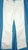 Tommy Hilfiger Jeans White Stretch Bootcut Pants size 6R - £13.42 GBP