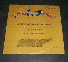 1966 Tennessee All State Orchestra Century Record Album Vincent Frank Conductor - £15.75 GBP