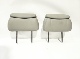Pair of Gray Rear Headrests OEM 2012 Audi A8 - $746.54 MXN
