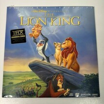 The Lion King Letterbox Disney Masterpiece Dolby Digital Laserdisc Sealed - $278.05 MXN