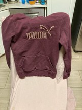 Womens Puma Pullover Hoodie Size M - £19.55 GBP